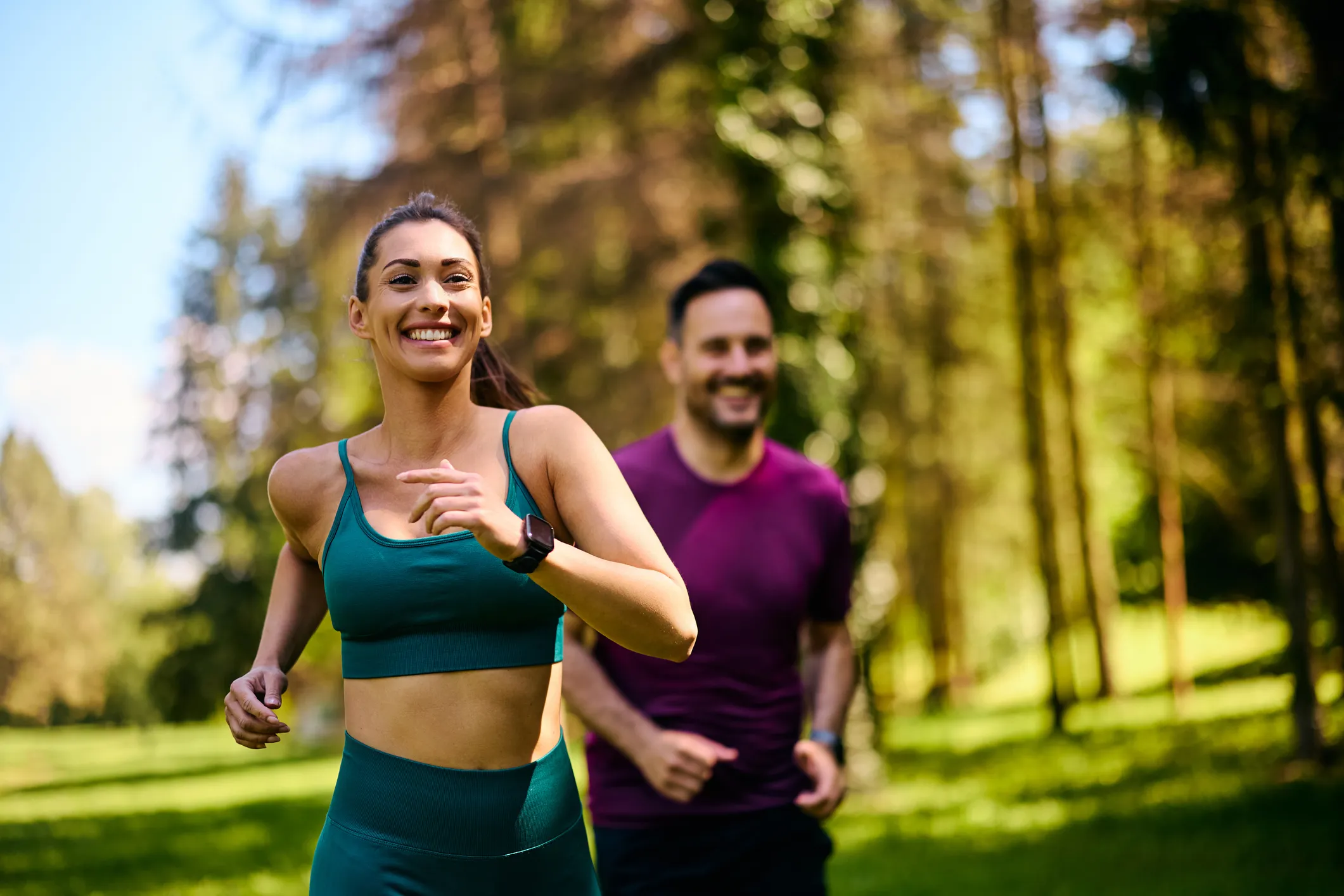 longevità vivere in salute donna che corre